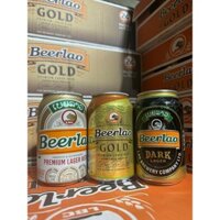 BIA LÀO VÀNG,ĐEN,GOLD THÙNG 24lon 330ML 5%VOL (LƯU Ý 2 SẢN PHẨM TRONG 1 ĐƠN HÀNG)