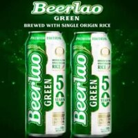 Bia Lào Xanh Beerlao Green 4.6% - lốc 6 lon 500ml
