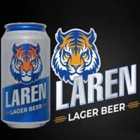 Bia Laren Lager Việt Nam 5%vol lon 330 ml nguyên thùng 24 lon