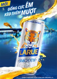 Bia Larue Smooth 330ml (Bạc)