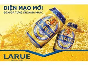 Bia Larue thùng 24 lon x 330ml (xanh dương)