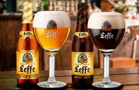 Bia Leffe Bỉ chai 250ml – vàng và nâu -thùng 24 chai 6,5%vol bia nâu và 6,6%vol bia vàng