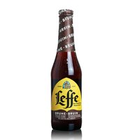 Bia Leffe Brune [Nâu] 6,5% – Chai 330ml – Thùng 24 chai