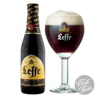 Bia Leffe Nâu 6,5% – Chai 330ml – Thùng 24 Chai