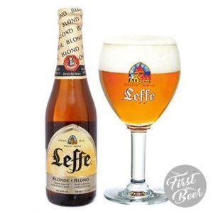 Bia Leffe Blonde vàng 6.6% - thùng 24 chai