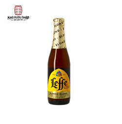 Bia Leffe vàng Blond 6,6% Bỉ  - 24 chai 250ml