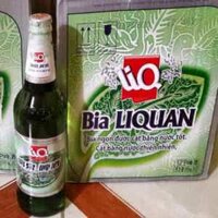 Bia Liquan xanh chai Trung Quốc thùng 12 x 560ml