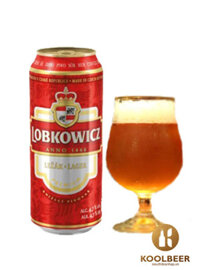 Bia Lobkowicz Lager 4.7% Tiệp – 24 lon 500ml