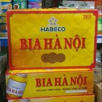 Bia lon hà nội 330ml- thùng 24 lon