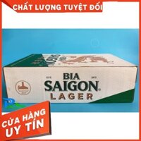 Bia lon Sài Gòn Lager - thùng 24 lon x 330ml