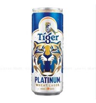 Bia Lon Tiger 330Ml Platium Xanh