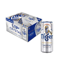 Bia Lon Tiger (Tiger Bạc và Tiger Xanh)20 lon *330ml