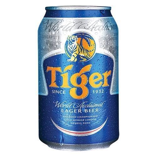 Bia lon Tiger 330ml