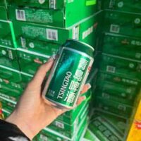 Bia lon Tsingtao Trung Quốc 8%vol 330ml thùng 24 lon