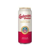 Bia lon vàng Budweiser Budvar Lon 500ml