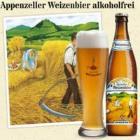 Bia lúa mì Appenzeller Weizenbier alkoholfrei Thụy Sĩ không cồn chai 500ml