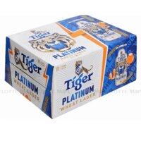 Bia Lúa Mì Tiger Platinum Wheat Lager Thùng 20 Lon 330ml