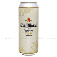 Bia Lúa Mì Trắng San Miguel Cerveza Blanca Lon 490ml