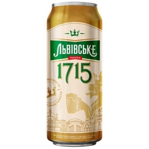 Bia Lvivske 1715 – 4,7% Ukraina – 24 lon 500 ml