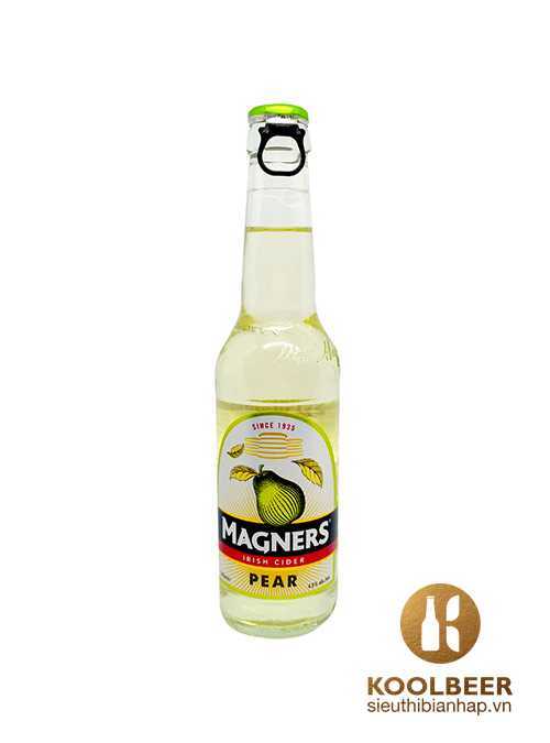 Bia Magners Pear Cider 4,5% – Chai 330ml, thùng 24 Chai nhập khẩu nguyên thùng