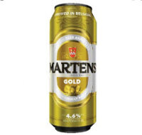 Bia Martens Gold 4.6 % – Lon 500ml- Thùng 24 lon nhập khẩu nguyên thùng từ Bỉ