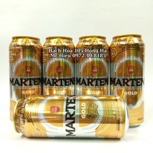 Bia Martens Gold 6,5% Bỉ - 24 lon 500ml