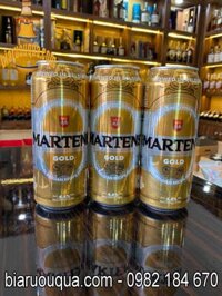 Bia Martens Gold vàng 6.5% lon 500ml giá rẻ Hà Nội