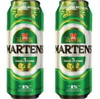 Bia Martens Pils 5% xanh lá – lon 500ml thùng 24 lon nhập khẩu nguyên thùng từ công quốc Bỉ Premium