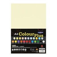 Bìa Màu A4 10 Tờ CAMPAP CR36551 DL180 gsm - Màu Vàng