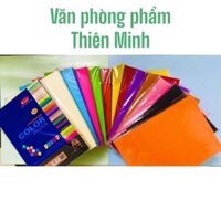 Bìa Màu A4 - Giấy A4 Màu, Tập 100 Tờ