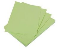 Bìa màu Paper On A4- xanh lá cây