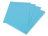 Bìa màu Paper On A4- xanh blue