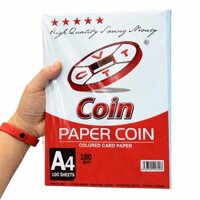 Bìa Màu Thái A4 Paper Coin 180Gsm