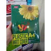 Bìa Mika sần mờ A4 TMG 8251, tập 50 tờ - Bìa mica sần