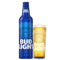 Bia Mỹ Budweiser Light 4,2% - Chai Nhôm 473ml – Thùng 24