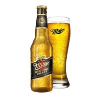 Bia Mỹ Miller Genuine Draft Lager 4,7% - Chai 330ml - Thùng 24