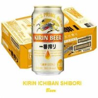 Bia Nhật Bản Kirin Ichiban Shibori 5% vol lon 330ml