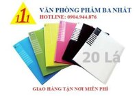 Bìa nhựa 20 lá Plus