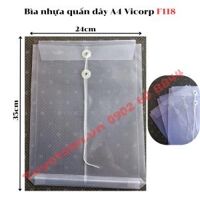 Bìa nhựa quấn dây F4 Vicorp F118