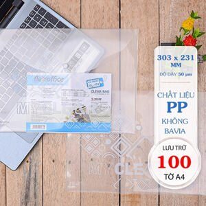 Bìa nút F4 Flexoffice có in FO-CBF04(FO-2636)