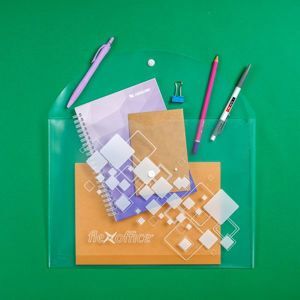 Bìa nút F4 Flexoffice có in FO-CBF01