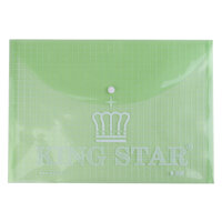 Bìa Nút FC King Star KS - W209F - Xanh Lá Xấp 12 cái