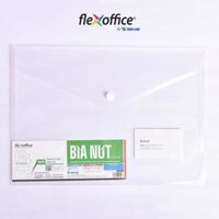 Bìa nút Name Card Clear Bag Thiên Long Flexoffice- A4F4 - FO-CBF020- F4