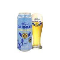 Bia Oettinger Bavarian Helles 4,7% – lon 500ml – Đức