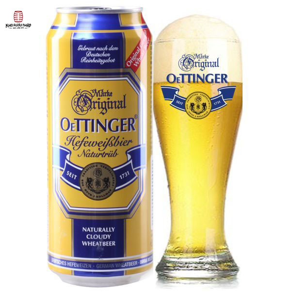 Bia Oettinger béo 4,9% Đức – 24 lon 500ml