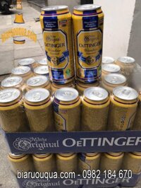 Bia Oettinger béo Weissbier Naturtrub 4.9% giá rẻ Hà Nội