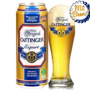 Bia Oettinger vàng 5,4% 500ml