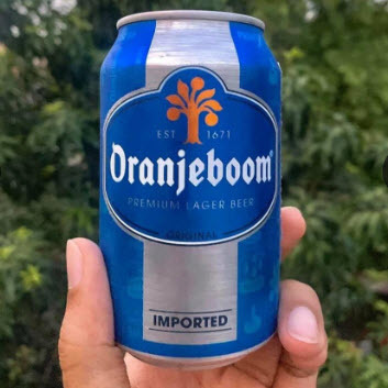 Bia Oranjeboom Premium Lager Imported 5% Thùng 24 lon 330ml