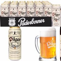Bia Paderborner Pilger Original 5% Đức - lốc 6 lon 500ml
