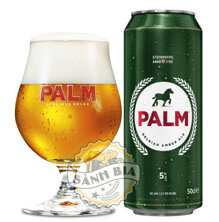 Bia Palm 5,2% Bỉ – thùng 12 lon 500ml